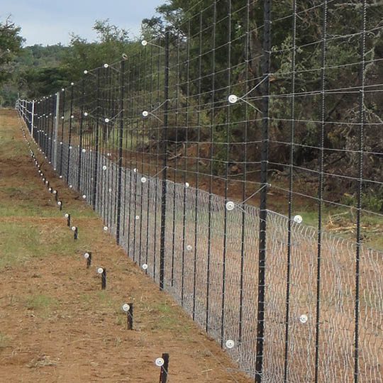 Game-fences Game Farm Fence installed